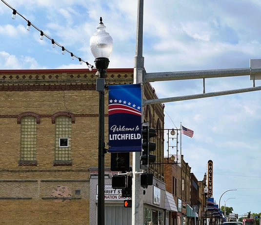 Welcome Pole Banners