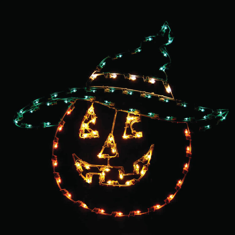 Commercial Halloween Pole Mount Light Displays