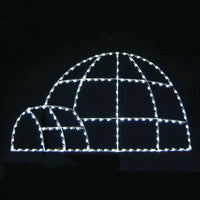 10' Igloo Ground Mount Christmas Decoration