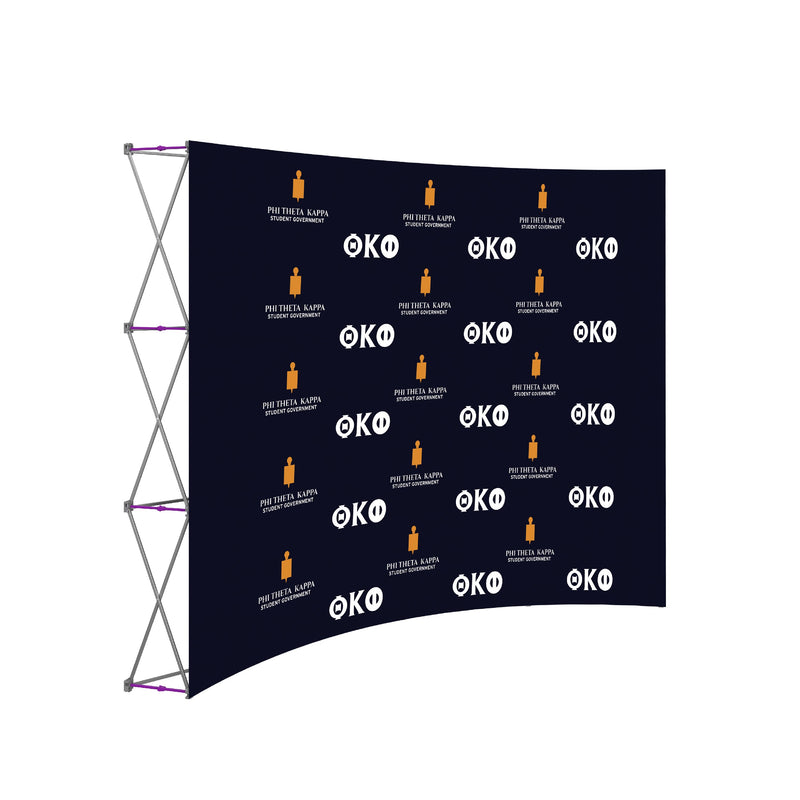 Load image into Gallery viewer, Hopup Curved Wall Tension Fabric Banner
