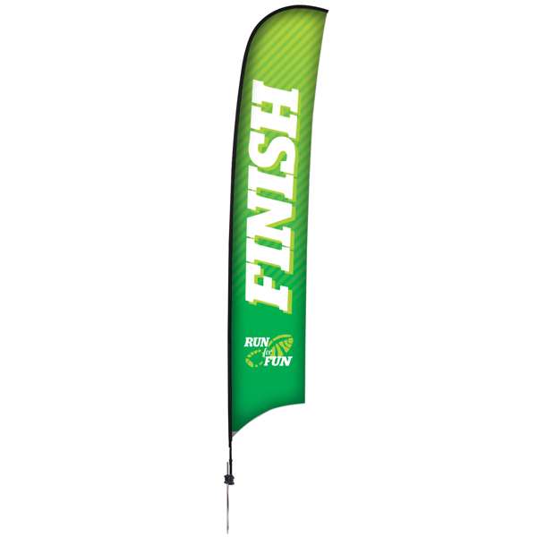 Load image into Gallery viewer, 17&#39; Feather Flag - Razor Banner Flag Kit - Single-Sided
