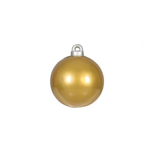 2' Gold Christmas Ball Ornament Fiberglass Christmas Decoration