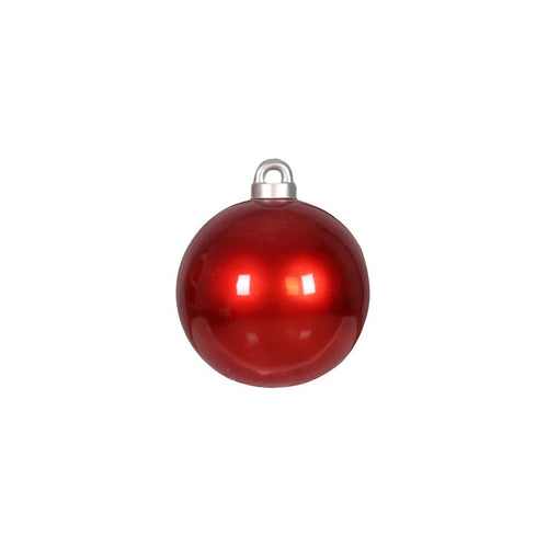 2' Red Christmas Ball Ornament Fiberglass Christmas Decoration