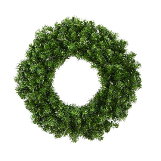 30" Unlit Artificial Commercial Christmas Wreath