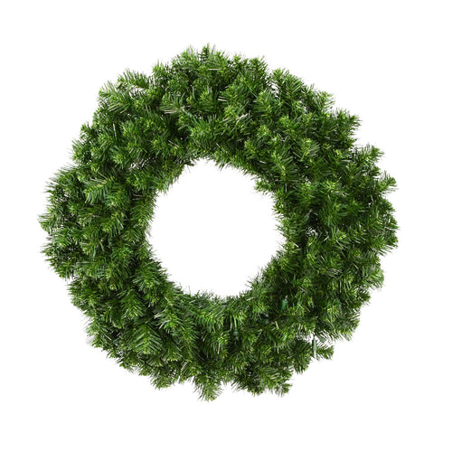 36 in. Unlit Artificial Commercial Christmas Wreath