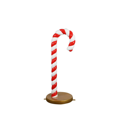 4' Candy Cane Fiberglass Christmas Decoration