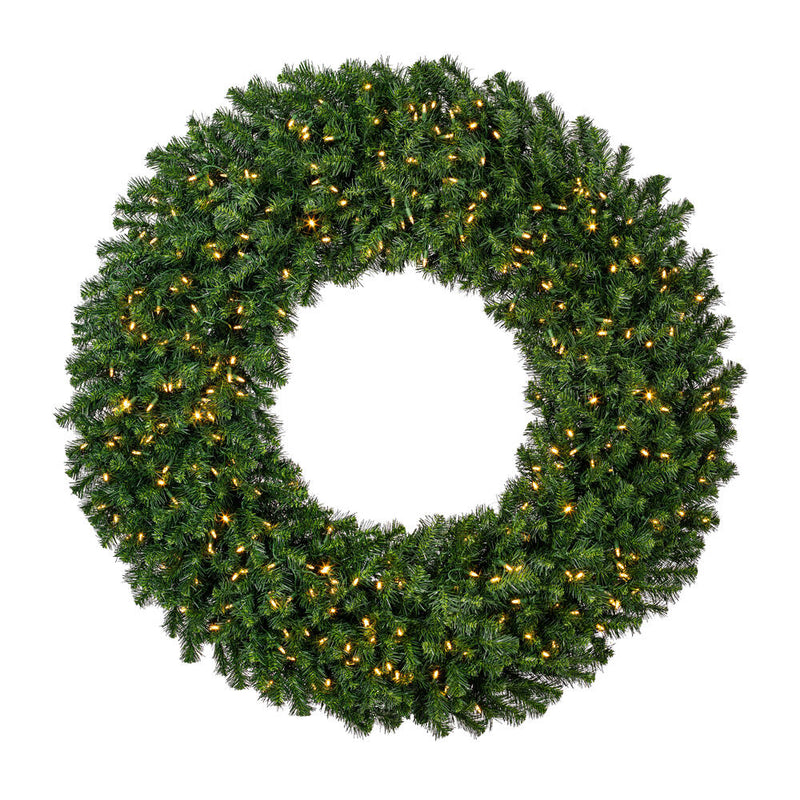 Load image into Gallery viewer, 60&quot; Pre-Lit LED Artificial Commercial Christmas Wreath
