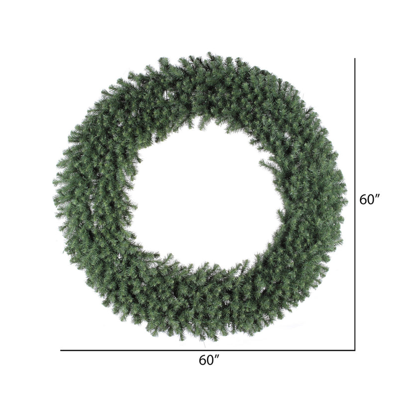 Load image into Gallery viewer, 60&quot; Unlit Artificial Commercial Christmas Wreath
