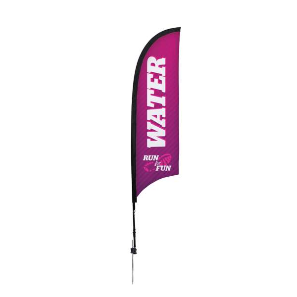 Load image into Gallery viewer, 7&#39; Feather Flag - Razor Banner Flag Kit - Single-Sided
