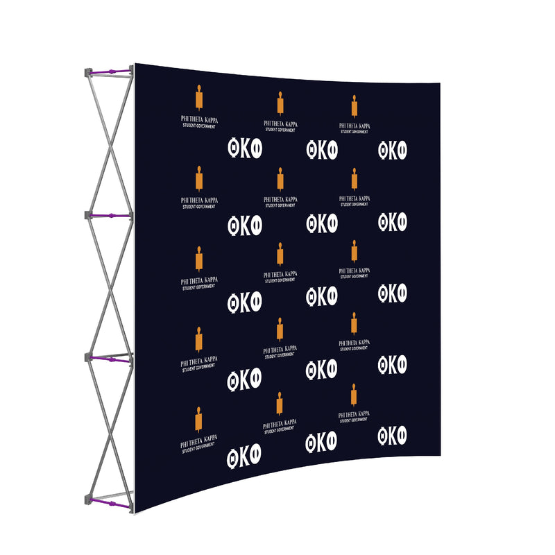 Load image into Gallery viewer, Hopup Curved Wall Tension Fabric Banner
