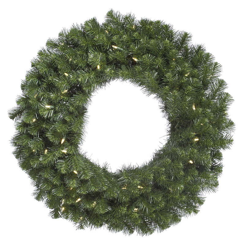 Load image into Gallery viewer, 72&quot; Pre-Lit LED Artificial Commercial Christmas Wreath
