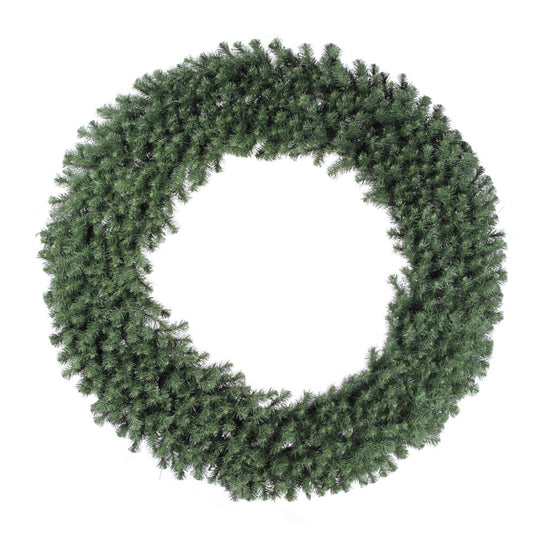 72" Unlit Artificial Commercial Christmas Wreath