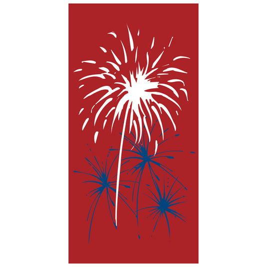 BS124 Fireworks - Pole Banner