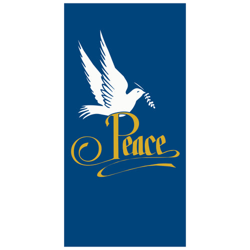 BS544 Peace Dove - Pole Banner