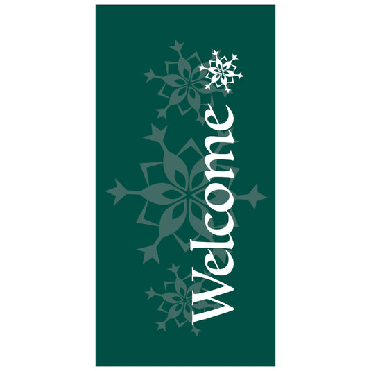 BS700 Christmas Welcome - Pole Banner