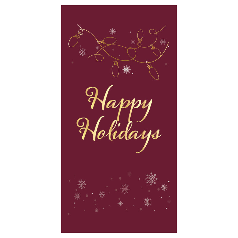 Load image into Gallery viewer, BS715 Golden Holiday - Pole Banner
