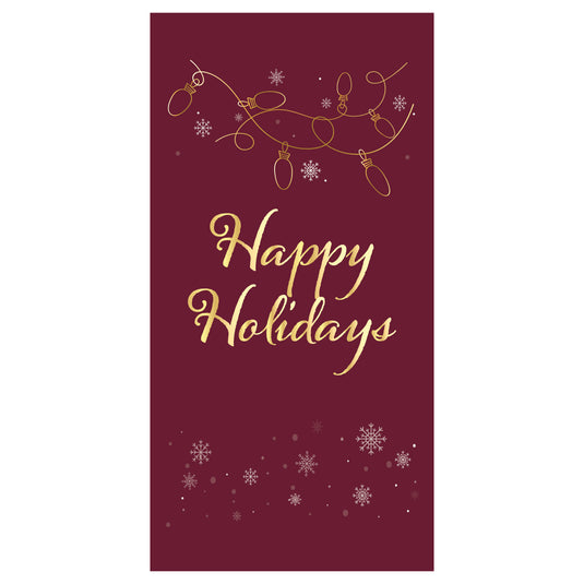 BS715 Golden Holiday - Pole Banner