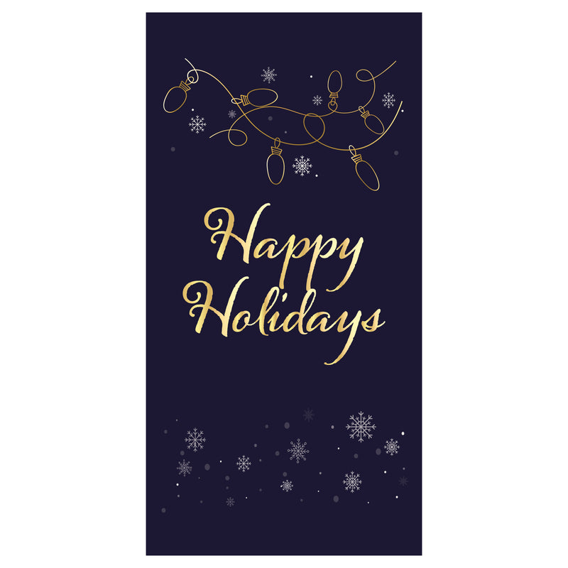 Load image into Gallery viewer, BS715 Golden Holiday - Pole Banner
