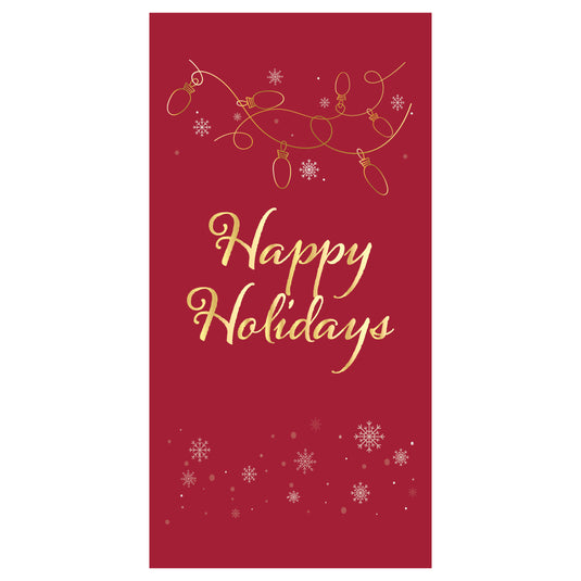 BS715 Golden Holiday - Pole Banner