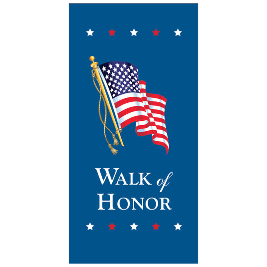 BS721 Walk of Honor - Pole Banner