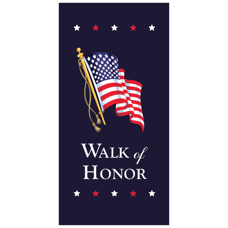 Load image into Gallery viewer, BS721 Walk of Honor - Pole Banner
