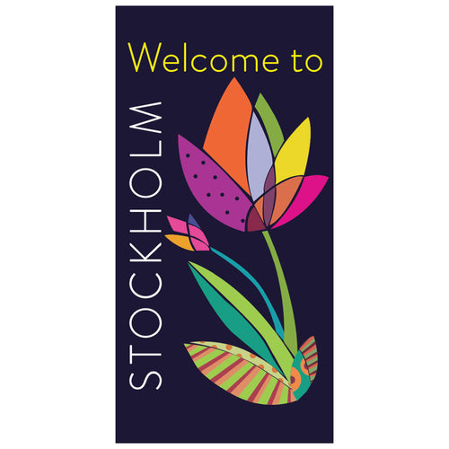 BS730 Tulips - Pole Banner