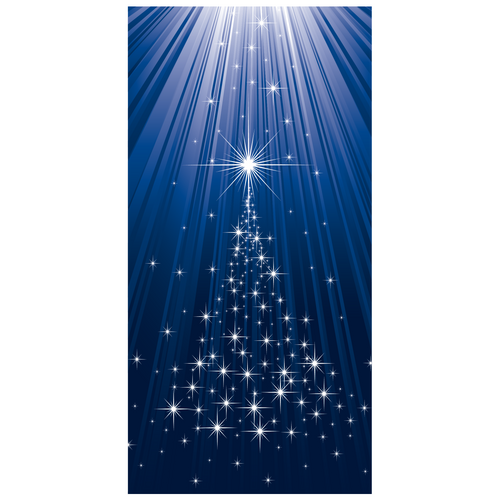 D312 Tree of Lights  - Pole Banner