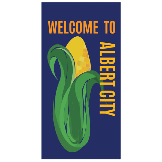 D570 Sweet Corn - Pole Banner