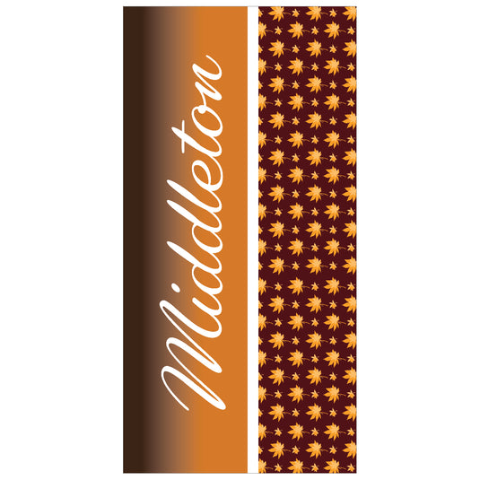 D607 Seasonal Welcome Fall/Autumn - Pole Banner