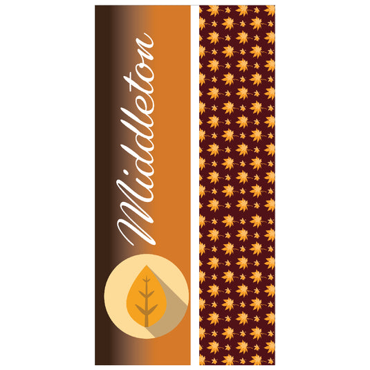 D607 Seasonal Welcome Fall/Autumn - Pole Banner