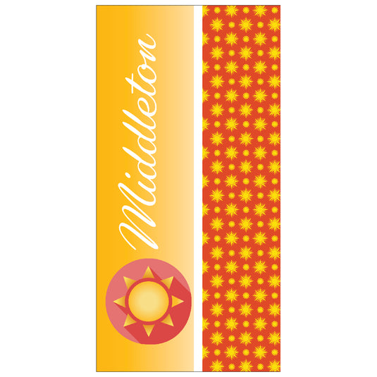 D607 Seasonal Welcome Summer - Pole Banner