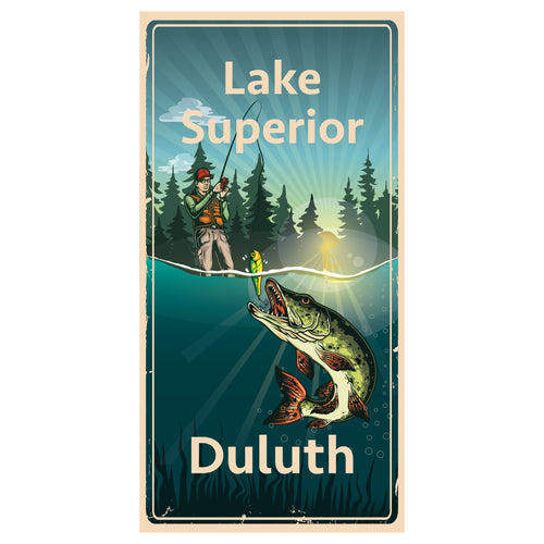 D621 Fishing Opener - Pole Banner