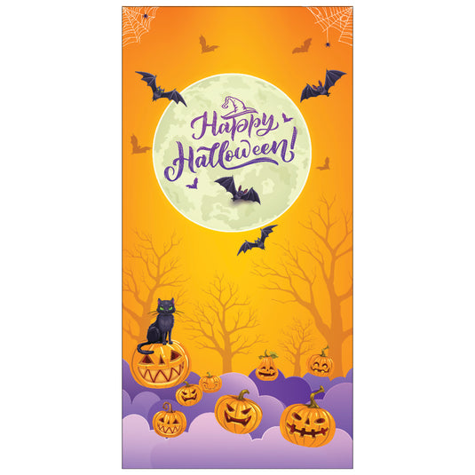 D650 Happy Halloween  - Pole Banner