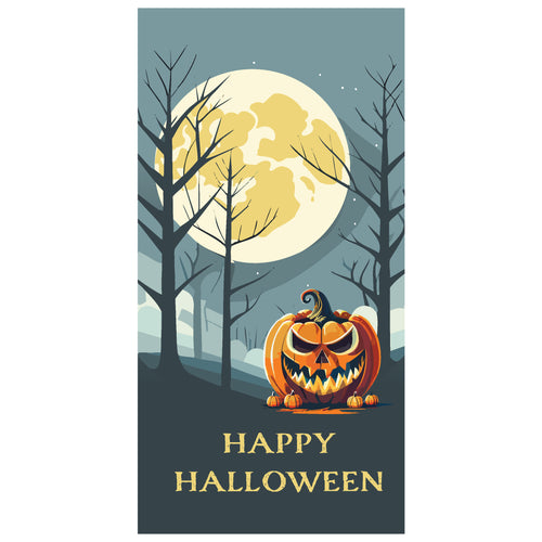 D670 Jack O' Lantern  - Pole Banner