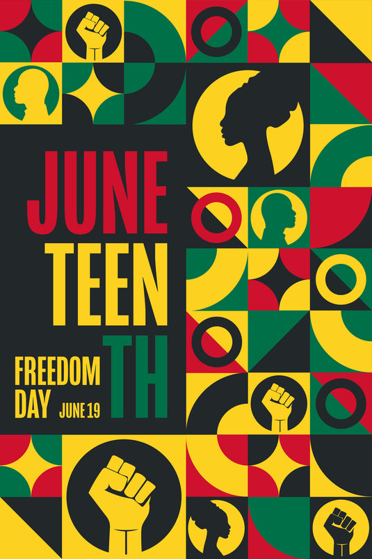 Juneteenth Freedom Day Pole Banners