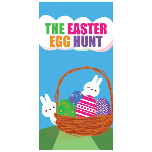 L135 Easter Hunt - Pole Banner