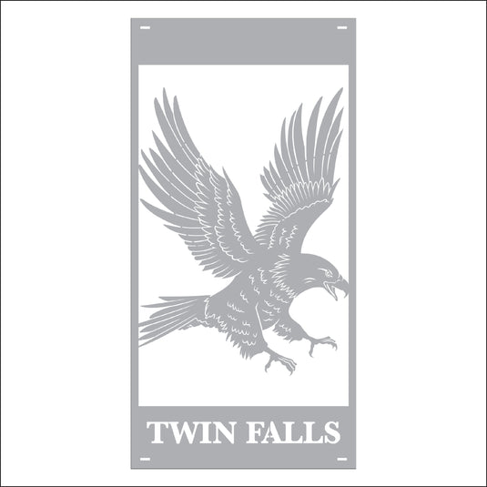 M114 Bald Eagle - Metal Pole Banner