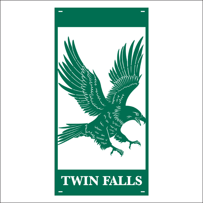 Load image into Gallery viewer, M114 Bald Eagle - Metal Pole Banner
