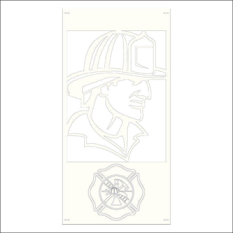 Load image into Gallery viewer, M117 Firefighter - Metal Pole Banner
