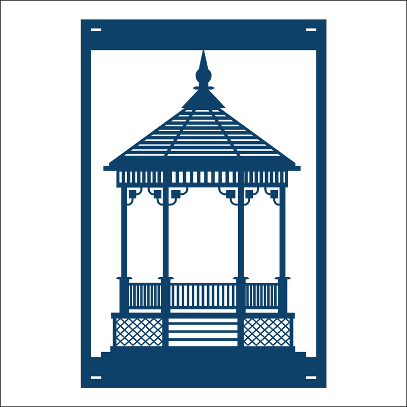 Load image into Gallery viewer, M121 Gazebo - Metal Pole Banner
