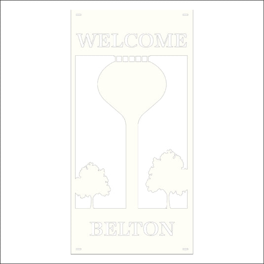 M122 Watertower - Metal Pole Banner