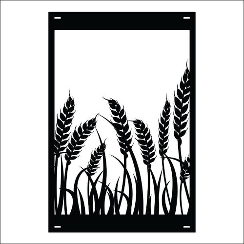 M127 Wheat Field - Metal Pole Banner