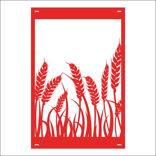 M127 Wheat Field - Metal Pole Banner