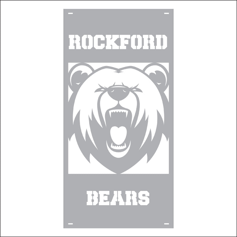 Load image into Gallery viewer, M137 Mascot Bears - Metal Pole Banner
