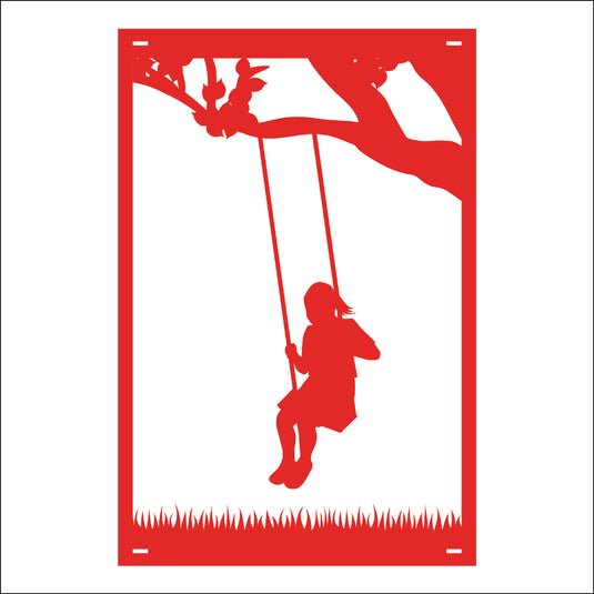 M150 Tree Swing - Metal Pole Banner