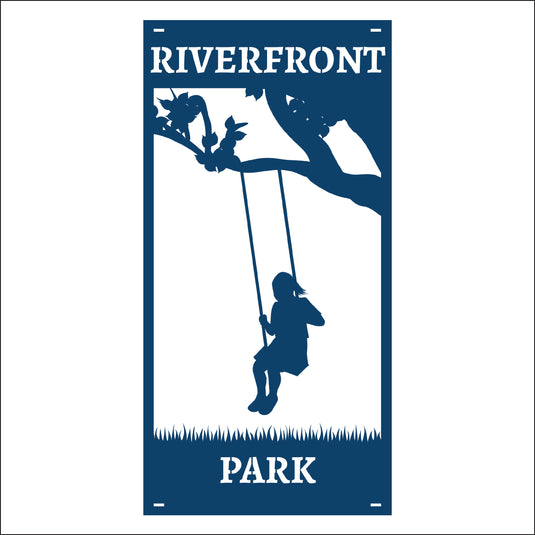 M150 Tree Swing - Metal Pole Banner