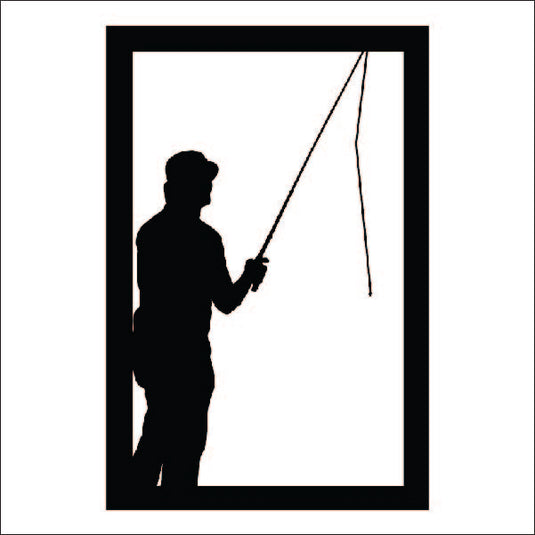 M105 Fisherman - Metal Pole Banner