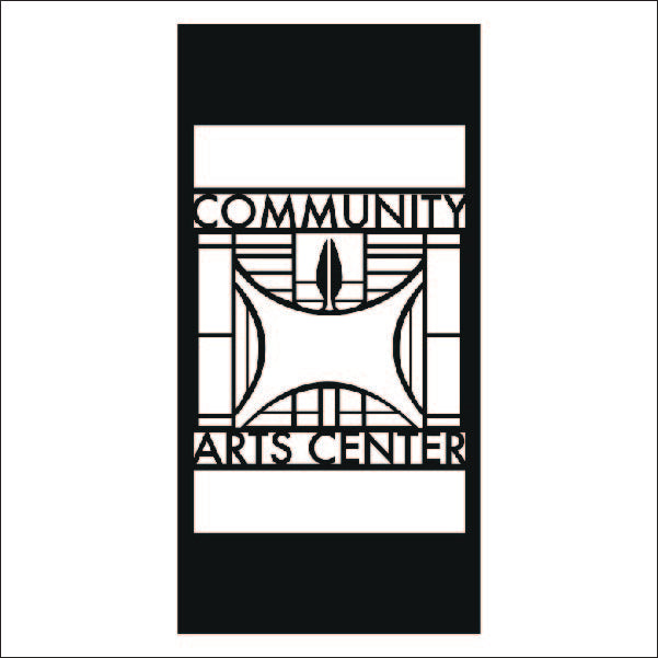 Load image into Gallery viewer, M101 Community Arts Center - Metal Pole Banner
