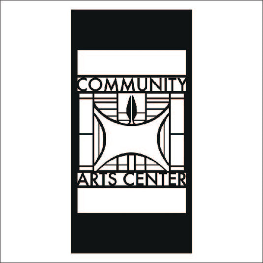 M101 Community Arts Center - Metal Pole Banner