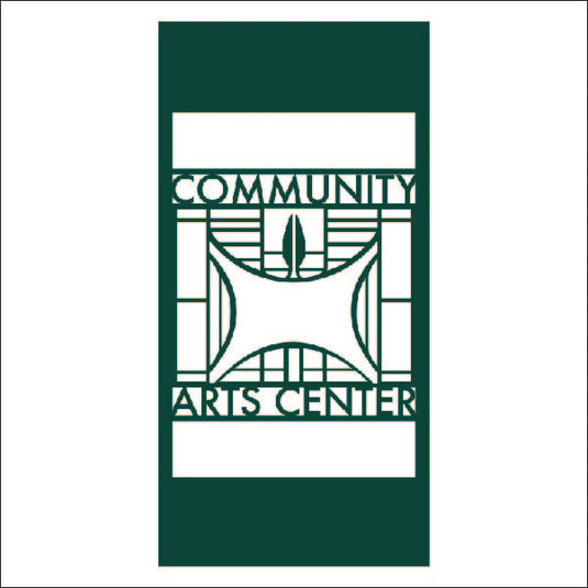 M101 Community Arts Center - Metal Pole Banner